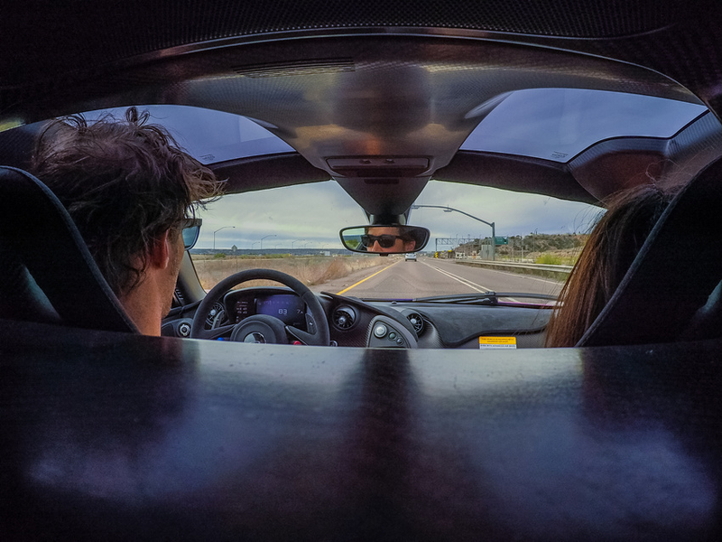 Illustration for article titled What It Was Like Driving My Dream Car, A Hyperblurple McLaren P1, Home